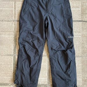 L.L. Bean Women’s Snow Ski Snowboard Pants Black Size Large Regular